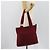 Salvatore Ferragamo Tote Bag Canvas Bordeaux Gold Auth ar14084 - Ansicht 21