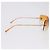Gafas de sol CHANEL metal Gold CC Auth BA14352M Dorado - vista 8