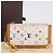 LOUIS VUITTON Monogram Multicolor Pochette Cles Purse White M92655 Auth BA14331V - view 12