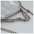 Autre Marque Borsa Falabella con catena Stella MacCartney polyester 2way Silver Auth BA14408A Argento - vista 7