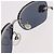 Gafas de sol CHANEL Camelia Metal Light Blue Silver CC Auth SW2597V Plata Azul claro - vista 12