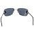 Gafas de sol CHANEL Camelia Metal Light Blue Silver CC Auth SW2597V Plata Azul claro - vista 3