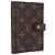 LOUIS VUITTON Monogram Agenda PM Day Planner Cover R20005 LV Auth BA14337 Monograma