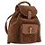 Zaino GUCCI Bamboo Scamosciato Marrone Oro 003 1705 0030 Auth 191888 D'oro