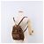 Zaino GUCCI Bamboo Scamosciato Marrone Oro 003 1705 0030 Auth 191888 D'oro - vista 25