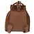 Zaino GUCCI Bamboo Scamosciato Marrone Oro 003 1705 0030 Auth 191888 D'oro - vista 3