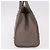Borsa Jimmy Choo Riley Small Star Studs in pelle grigia e oro Auth bs36088 Marrone D'oro - vista 5