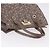 Borsa Jimmy Choo Riley Small Star Studs in pelle grigia e oro Auth bs36088 Marrone D'oro - vista 7