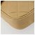 CHANEL Borsa a Spalla Matelasse in Pelle di Agnello Beige Oro CC Auth 193017 D'oro - vista 11