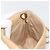 CHANEL Borsa a Spalla Matelasse in Pelle di Agnello Beige Oro CC Auth 193017 D'oro - vista 18