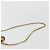 CHANEL Borsa a Spalla Matelasse in Pelle di Agnello Beige Oro CC Auth 193017 D'oro - vista 8