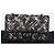 CHANEL beads Chain Matelasse 25 Bag Tweed Black Silver CC Auth yk20617SM Silvery - view 31