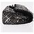 CHANEL beads Chain Matelasse 25 Bag Tweed Black Silver CC Auth yk20617SM Silvery - view 4