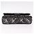 CHANEL beads Chain Matelasse 25 Bag Tweed Black Silver CC Auth yk20617SM Silvery - view 9