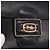 Céline Borsa a tracolla CELINE Horse Carriage in pelle nera Auth 191795 Nero - vista 14