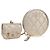CHANEL Custodia Matelassé per AirPods Pro Set Pochette in Pelle Gold CC Auth 191648SM D'oro