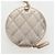 CHANEL Custodia Matelassé per AirPods Pro Set Pochette in Pelle Gold CC Auth 191648SM D'oro - vista 15