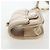 CHANEL Custodia Matelassé per AirPods Pro Set Pochette in Pelle Gold CC Auth 191648SM D'oro - vista 5