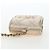 CHANEL Custodia Matelassé per AirPods Pro Set Pochette in Pelle Gold CC Auth 191648SM D'oro - vista 6