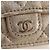 CHANEL Custodia Matelassé per AirPods Pro Set Pochette in Pelle Gold CC Auth 191648SM D'oro - vista 8