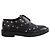 Scarpe stringate Balenciaga in pelle nera Nero