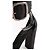 Décolleté Saint Laurent Opyum in pelle nera Nero - vista 4