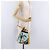 Borsa a mano LOEWE in pelle 2way KEN PRICE Giallo Argento Auth 190054SM - vista 25