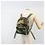 Zaino VALENTINO Nylon Khaki Gold Camouflage Auth BA13995 D'oro Cachi - vista 26