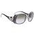 Gafas de sol FENDI de plástico gris Auth bs36208 Castaño