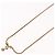 Collana a catena snake Christian Dior Metallo Tonalità Oro Auth SW2518 - vista 10