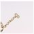 Collana a catena snake Christian Dior Metallo Tonalità Oro Auth SW2518 - vista 13