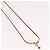 Collana a catena snake Christian Dior Metallo Tonalità Oro Auth SW2518 - vista 4