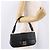 Borsa Salvatore Ferragamo Gancini in pelle nera e oro Auth bs36169V Nero D'oro - vista 22