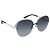 Gafas de sol Christian Dior metal Light Blue Black Auth BA14499A Negro Azul claro