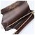 LOUIS VUITTON PRADA Long Wallet Leather PVC 2 Set Black Brown LV Auth ar14087 Marrone Nero - vista 7