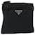 Borsa a Spalla PRADA Nylon Nero Argento Auth 191800V - vista 2