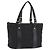 Borsa Tote FENDI Zucchino Canvas Nera Oro Auth ka5213 Nero D'oro