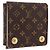 LOUIS VUITTON Monogram Jewelry Case Jewelry Box LV Auth fm5420A