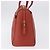 CHANEL Tote Bag Leder Orange Goldfarben CC Auth 192841 - Ansicht 5