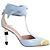 Lanvin Ankle strap heels blau Leder Größe 40