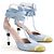 Lanvin Ankle strap heels blau Leder Größe 40 - Ansicht 3