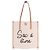 Borsa tote Lancel in tessuto ecru Crudo