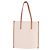 Borsa tote Lancel in tessuto ecru Crudo - vista 3