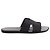 Hermès Sandali neri Nero