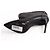 Botas Balmain Studded Accents Lace de cuero negro - vista 6