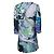 Emilio Pucci, tunica dress grafica blu e viola Porpora - vista 2