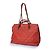 Chanel, borsa tote in pelle caviar rossa trapuntata portobello
