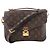 Borsa a tracolla Louis Vuitton Metis MM in tela Monogram marrone M44875