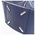 Borsa a mano 2Way in pelle LOEWE Hammock Medium in blu navy - vista 18