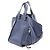 Borsa a mano 2Way in pelle LOEWE Hammock Medium in blu navy - vista 2
